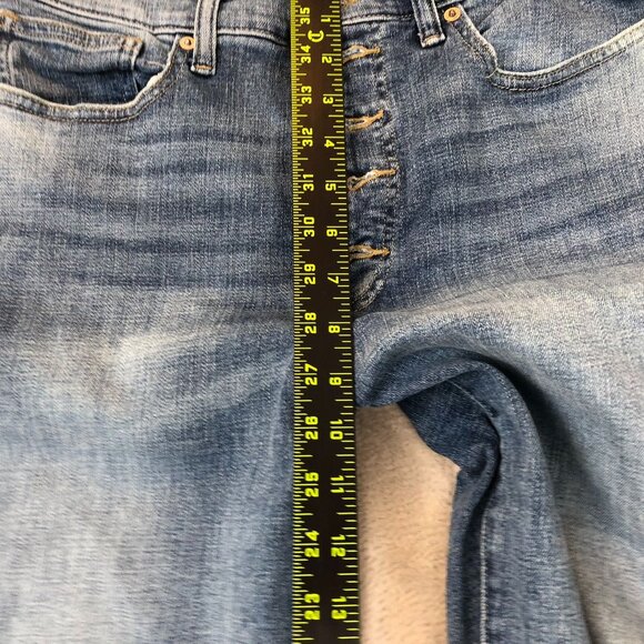 Lucky Brand Womens Jeans Size 10/30 High-Rise Skinny Bridgette Button Fly Blue - Picture 6 of 16